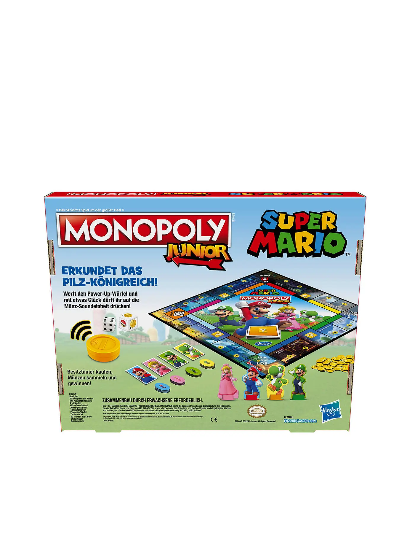 HASBRO | Brettspiel - Monopoly Junior Super Mario Edition | 